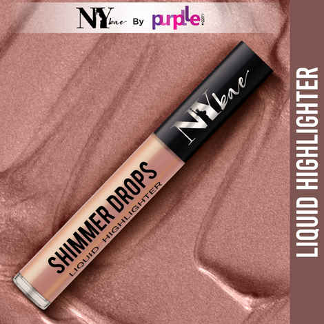 Buy NY Bae Shimmer Drops Liquid Highlighter - Rustic Rose 02 (3 ml) - Purplle