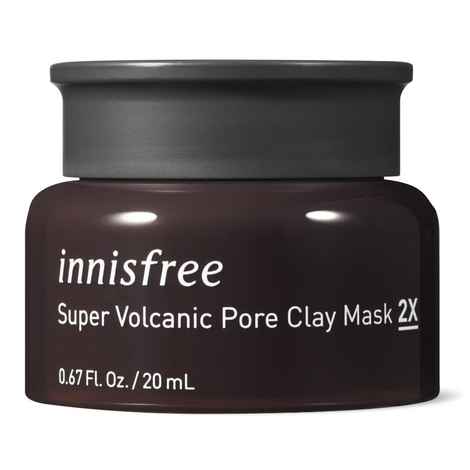 Buy Innisfree Super Volcanic Pore Clay Mask 2X- Mini (20 ml) - Purplle