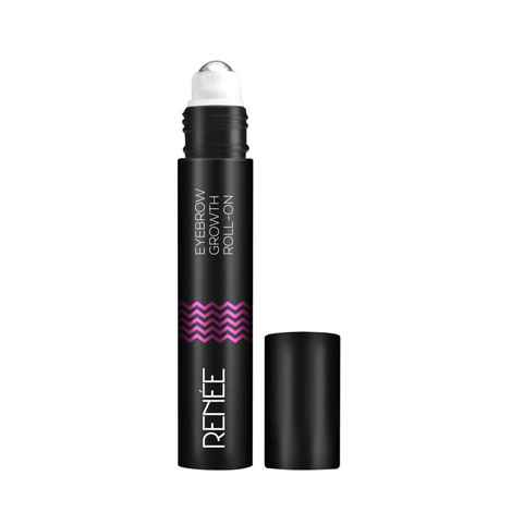 Buy RENEE Eyebrow Growth Roll on Serum, Infused With Castor Oil, Coconut Oil & Vitamin E, Nourishes & Moisturizes Brow Hair, Free From Paraben, Sulphate, Pthalate-free, 8 ml - Purplle