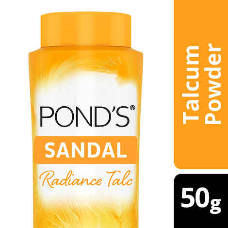 Buy POND'S Sandal Radiance Talcum Powder, 50 g - Purplle