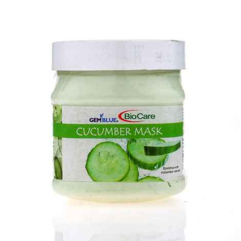 Buy GEMBLUE BioCare Cucumber Face Mask - Purplle