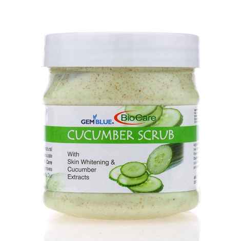 Buy GEMBLUE BioCare Cucumber Face and Body Scrub - Purplle