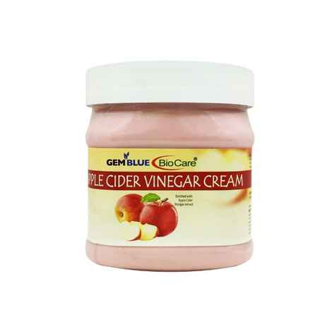 Buy Gemblue Biocare Apple Cider Vinegar Cream (500 ml) - Purplle