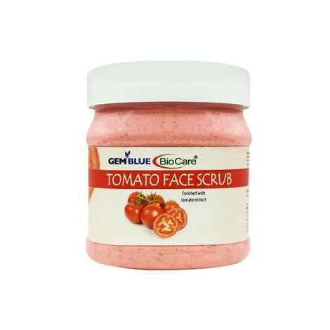 Buy Gemblue Biocare Tomato Face Scrub (500 ml) - Purplle
