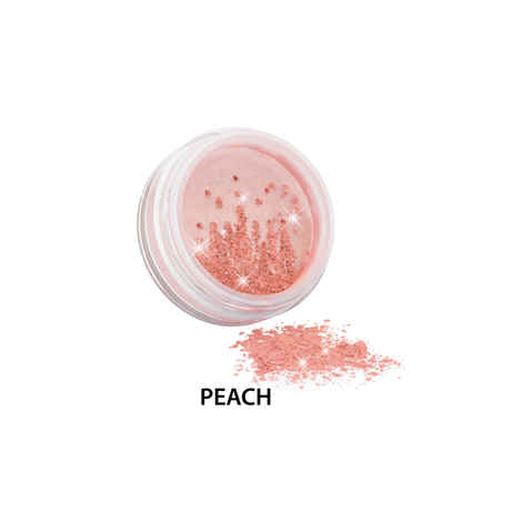 Buy Zuii Organic Certified Flora Diamond Sparkle Blush- Peach - Purplle