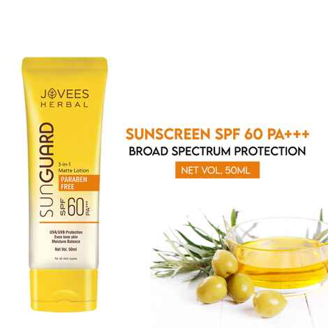 Buy Jovees Herbal Sun Guard Lotion (SPF-60PA+++) (50 ml) - Purplle