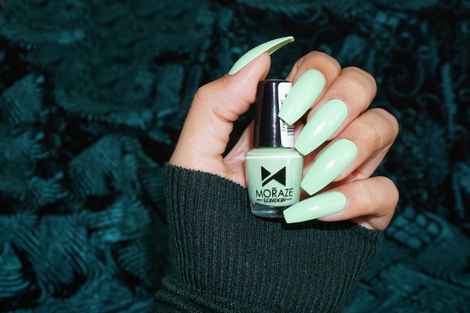 Buy MORAZE Vegan, Non Toxic Moraze Nail Polish - Crystal Clear - (5 ML) - Purplle