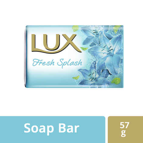 Buy Lux Fresh Splash Water Lily & Cooling Mint Soap Bar (54 g) - Purplle