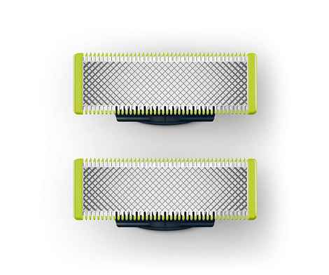 Buy Philips QP220/51 Oneblade Replaceable Blade Pack Including 2 Replaceable Blades, (Lime) - Purplle