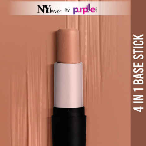 Buy NY Bae All In One Stick - Warm & Cosy In Pelham, Pink Color Corrector 18 | For Dull Skin | With Vitamin E | Long Wear - Purplle