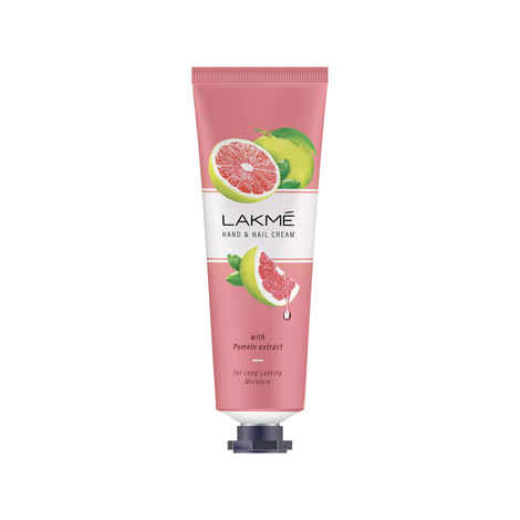 Buy Lakme Hand & Nail Cream with Pomelo, Pentavitin and Almond Oil 30g - Purplle