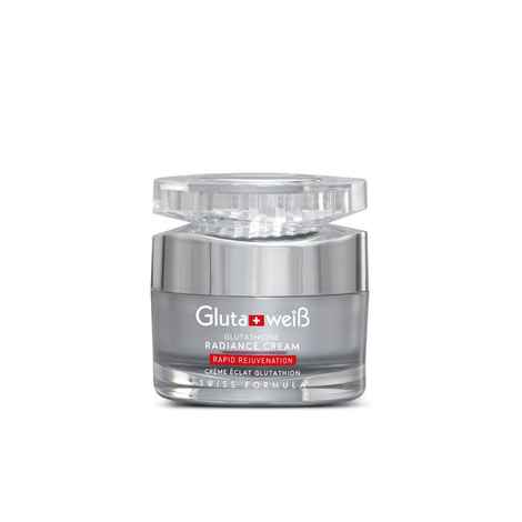Buy Glutaweis Radiance Cream with Glutathione, Hyaluronic Acid and Vitamin C, B3, A and E (50 g) - Purplle