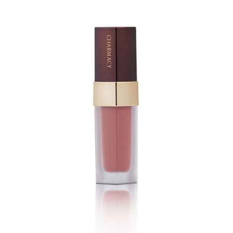 Buy Charmacy Milano Stunning Longstay Liquid Lipstick (Sand Storm 07) - 5.6 ml, Velvet Intense Matte Finish, 12 Hours, SmudgeProof, WaterProof, KissProof, One Swatch Application, Non-Toxic, Vegan, Cruelty Free - Purplle