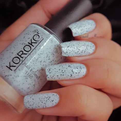 Buy KOROKO 182 Milk Chocolate Cookie Nailpolish - Purplle