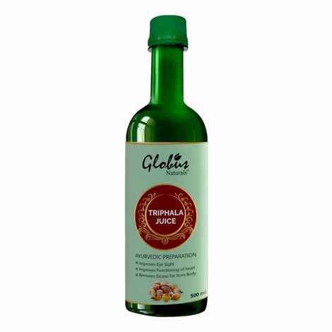 Buy Globus Naturals Triphala Juice | Ayurvedic Formula | Digestive Care |500 Ml - Purplle