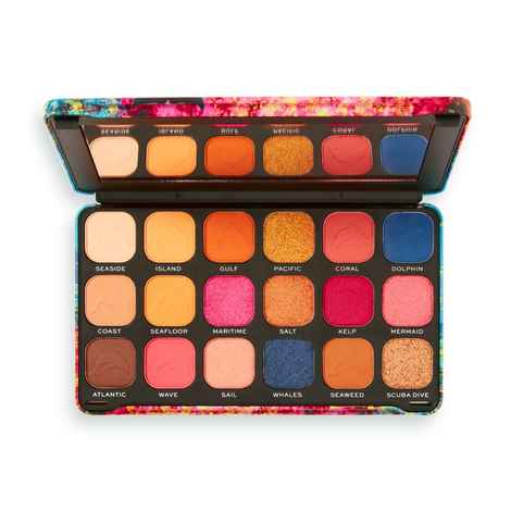 Buy Makeup Revolution Forever Flawless Hydra Dolphin Eyeshadow Palette - Purplle