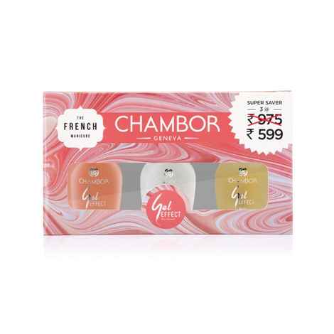 Chambor Gel Effect Nail Lacquer The French Manicure -# 0316