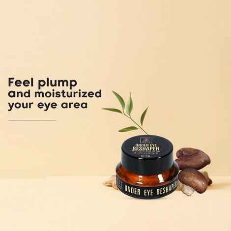 Zobha Under Eye Reshaper Mushroom Extracts For Dark Circles, Puffiness, Wrinkles and Bags (15 g)