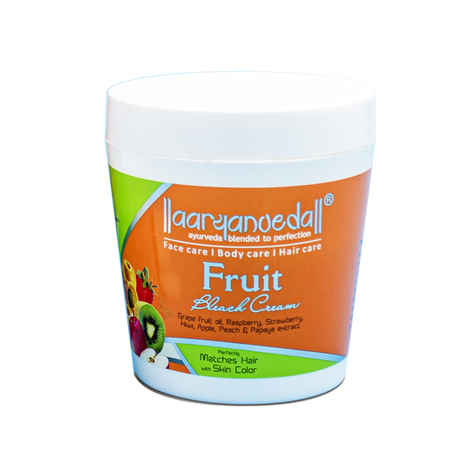 Buy Aryanveda Fruit Bleach Cream (250 g) - Purplle
