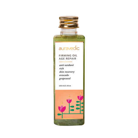 Buy Auravedic Firming Avocado Grape seed Age Repair oil, Protects & Brightens Skin, Dimishes Age Spots & Visibly Firms Skin (100 ml) - Purplle