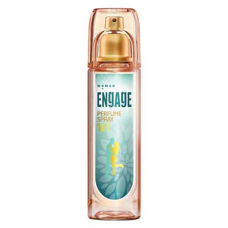 Engage W3 Perfume Spray For Women, Citrus and Floral, Skin Friendly, 120ml