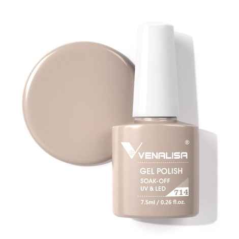Buy VENALISA Spring Summer Gel Nail Polish UV LED Soak Off Manicure Starter,Suitable to DIY at Home Nail Art Salon (VEN-7.5ml-714) - Purplle