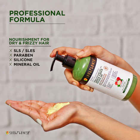 Buy Soulflower Apple Cider Vinegar, Pro-Vitamin B5 Conditioner 250ml for Repair Weak, Thin, Damaged Hair - Purplle