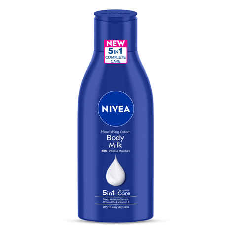 Nivea Nourishing Body Milk With Almond Oil For Very Dry Skin (120 ml)