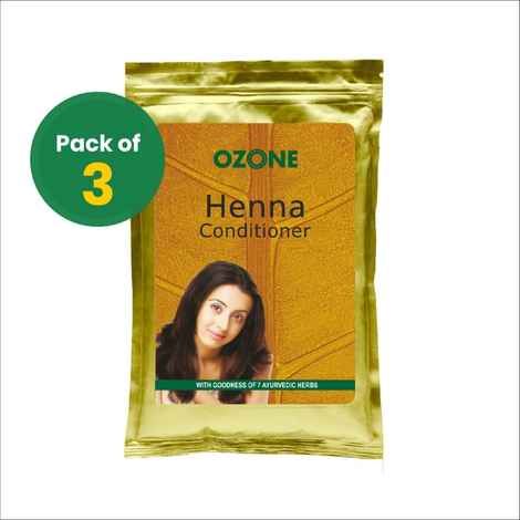 Ozone Henna Conditioner 200 G - Pack of 3