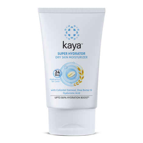 Buy Kaya Super Hydrator Dry Skin Moisturizer With Colloidal Oatmeal Shea Butter & Hyaluronic Acid 24 hours hydration lock* 50 ml - Purplle