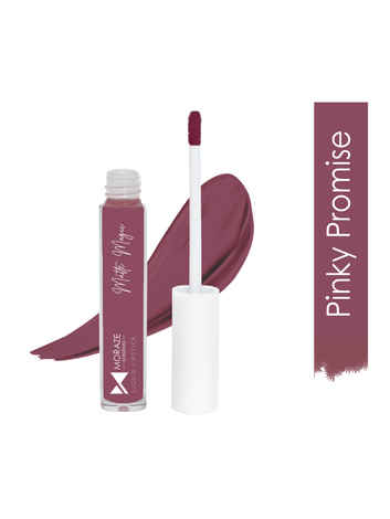 Buy Moraze Matte Magic Liquid Lipstick, Pinky Promise - 3 ML - Purplle