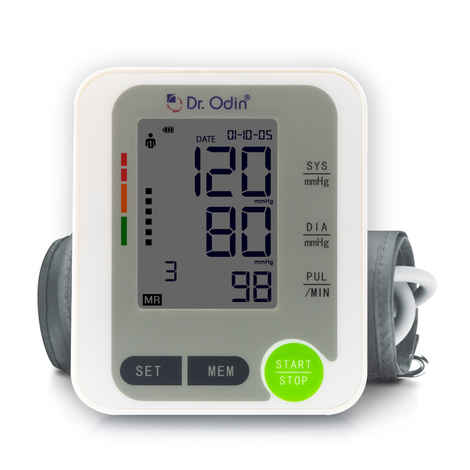 Buy Dr. Odin Digital Blood Pressure Monitor White - BSX516 - Purplle