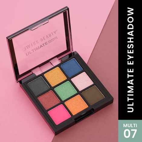 Buy Swiss Beauty Ultimate Eyeshadow Palette Kit 7(9 g) - Purplle