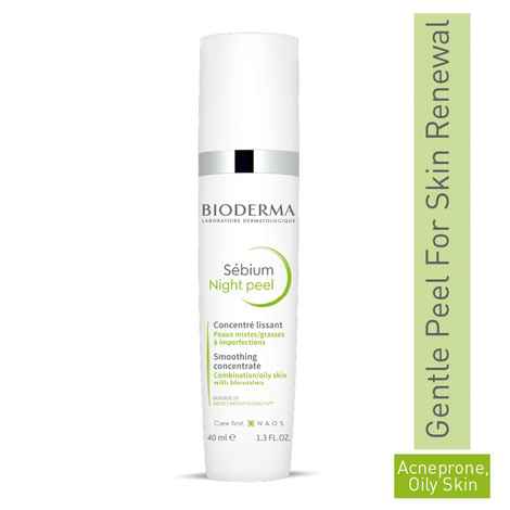 Buy Bioderma Sebium Night Peel (40ml) - Purplle