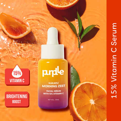 Buy Purplle Kakadu Morning Zest Facial Serum with 15% Vitamin C (30 mL) - Purplle