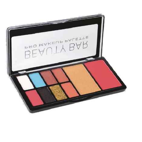 Buy Me-On Beauty Bar Pro Makeup Eyeshadow and Blusher Palette Shade#2 - Purplle