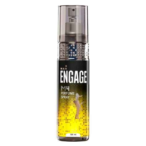 Buy Engage M4 Perfume Spray For Men, Spicy and Lavender, Skin Friendly, 120ml - Purplle