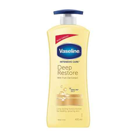 Buy Vaseline Intensive Care Deep Restore Body Lotion (400 ml) - Purplle