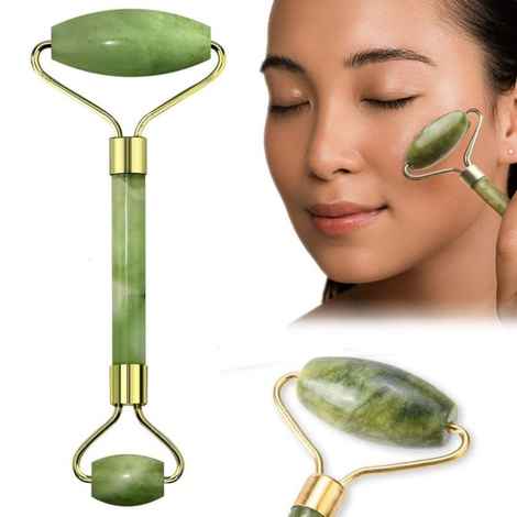 Buy Favon Facial Roller And Massager For Face Neck Toning Firming And Serum Application (100 Gms) - Purplle