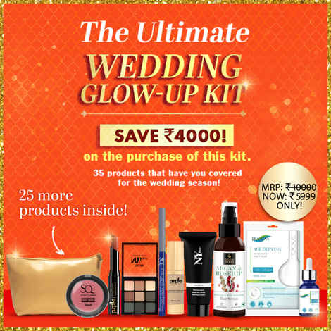 Buy Ultimate Wedding Glow up Kit with 35 Beautifying Products - Purplle