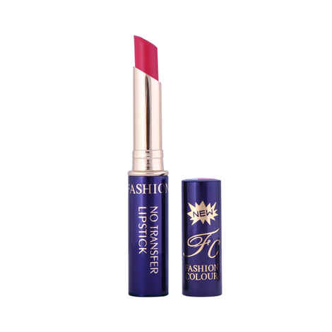 Buy FASHION COLOUR Non-Transfer Matt Waterproof Lipstick - 12 PURPLE - Purplle