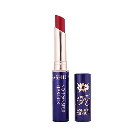Buy FASHION COLOUR Non-Transfer Matt Waterproof Lipstick - 55 JAZZ RED - Purplle