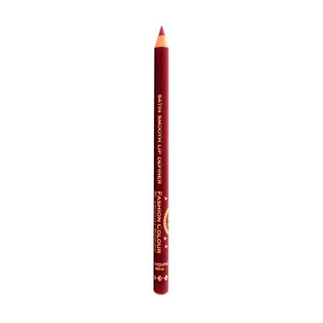 Buy FASHION COLOUR SATIN SMOOTH LIP DEFINER - 10 BURGUNDY WINE - Purplle