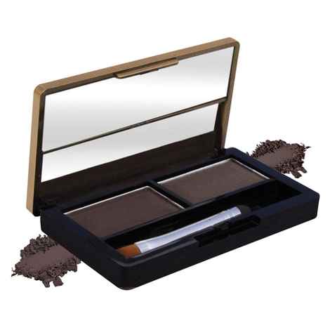 FASHION COLOUR DUAL EYEBROW POWDER - BROWN