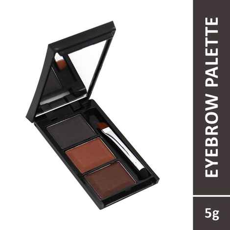 FASHION COLOUR EYEBROW POWDER - BLACK & BROWN