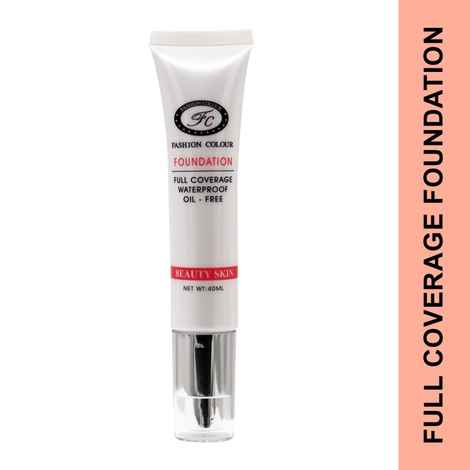 Buy FASHION COLOUR OIL FREE WATERPROOF FOUNDATION - BS03-2 - Purplle