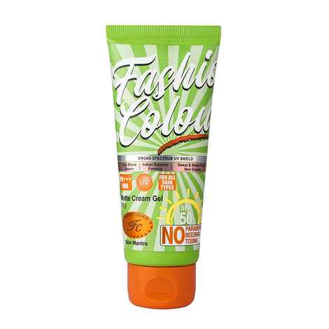 Buy FASHION COLOUR SUN BLOCK CREAM SPF 50 - Purplle
