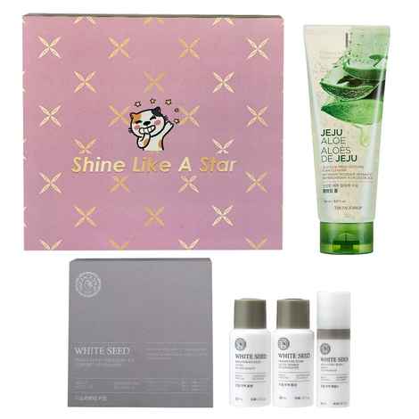 Buy The Face Shop Shine Like A Star Gift Box - Purplle