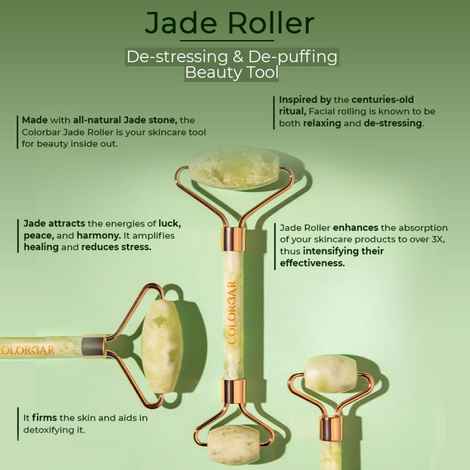 Buy Colorbar Kosher Jade Facial Roller - Purplle