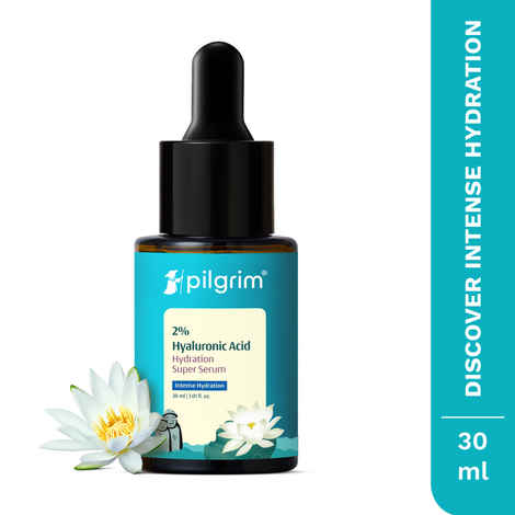 Buy Pilgrim 2% Hyaluronic Acid Hydration Super Serum with Kiwi & Watermelon extracts, 30 ml - Purplle
